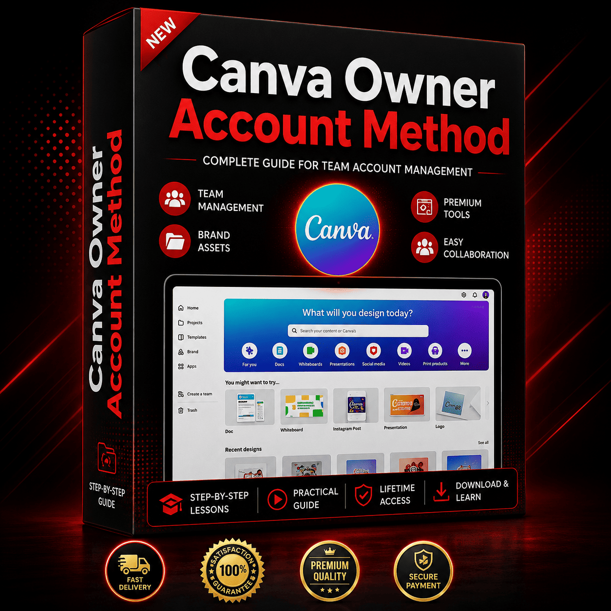 Canva Owner Account Method Course – Complete Team Account Guide