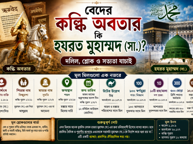 বেদের কল্কি অবতার কি হযরত মুহাম্মদ (সা.)? দলিল, শ্লোক ও সত্যতা যাচাই